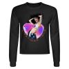 Crop Top Unisex Manga Larga Miniatura