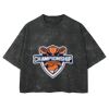 Playera Boxy Fit Mineral Wash 265 grs 🔥 NEW PRODUCT 🔥 Miniatura