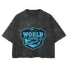Playera Boxy Fit Mineral Wash 265 grs 🔥 NEW PRODUCT 🔥 Miniatura