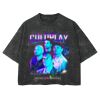 Playera Boxy Fit Mineral Wash 265 grs 🔥 NEW PRODUCT 🔥 Miniatura