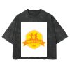 Playera Boxy Fit Mineral Wash 265 grs 🔥 NEW PRODUCT 🔥 Miniatura