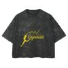 Playera Boxy Fit Mineral Wash 265 grs 🔥 NEW PRODUCT 🔥 Miniatura