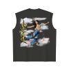 Playera Oversize Square Fit SIN MANGAS 250 gr.  😎 NEW PRODUCT ☀️ Miniatura